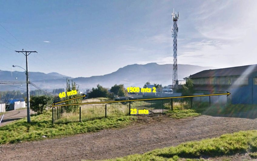 SE VENDE TERRENO DE 1500 M2.