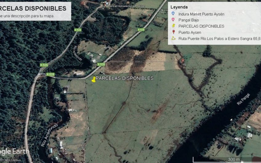 SE VENDE PARCELA DESDE 5.000 Mts.2  COMUNA DE AYSEN – PATAGONIA