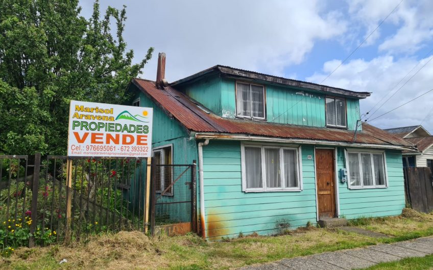SE VENDE PROPIEDAD CENTRAL EN PTO. AYSEN.