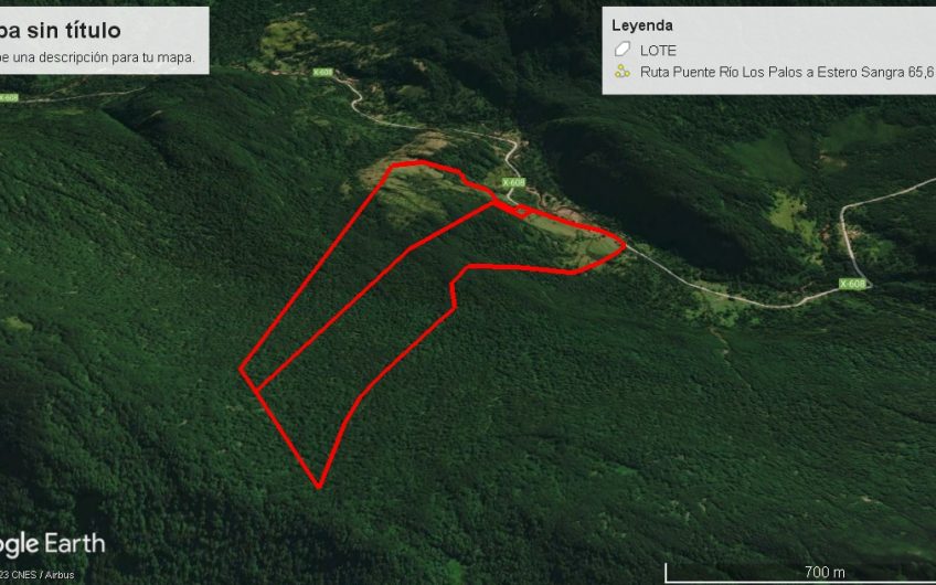 Se vende terreno de 50 hás. En Patagonia Chilena