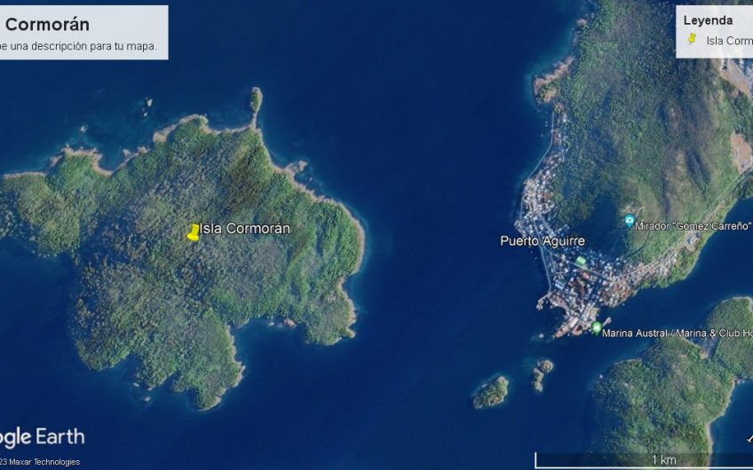 SE VENDE ISLA EN FIORDO AYSEN PATAGONIA CHILENA