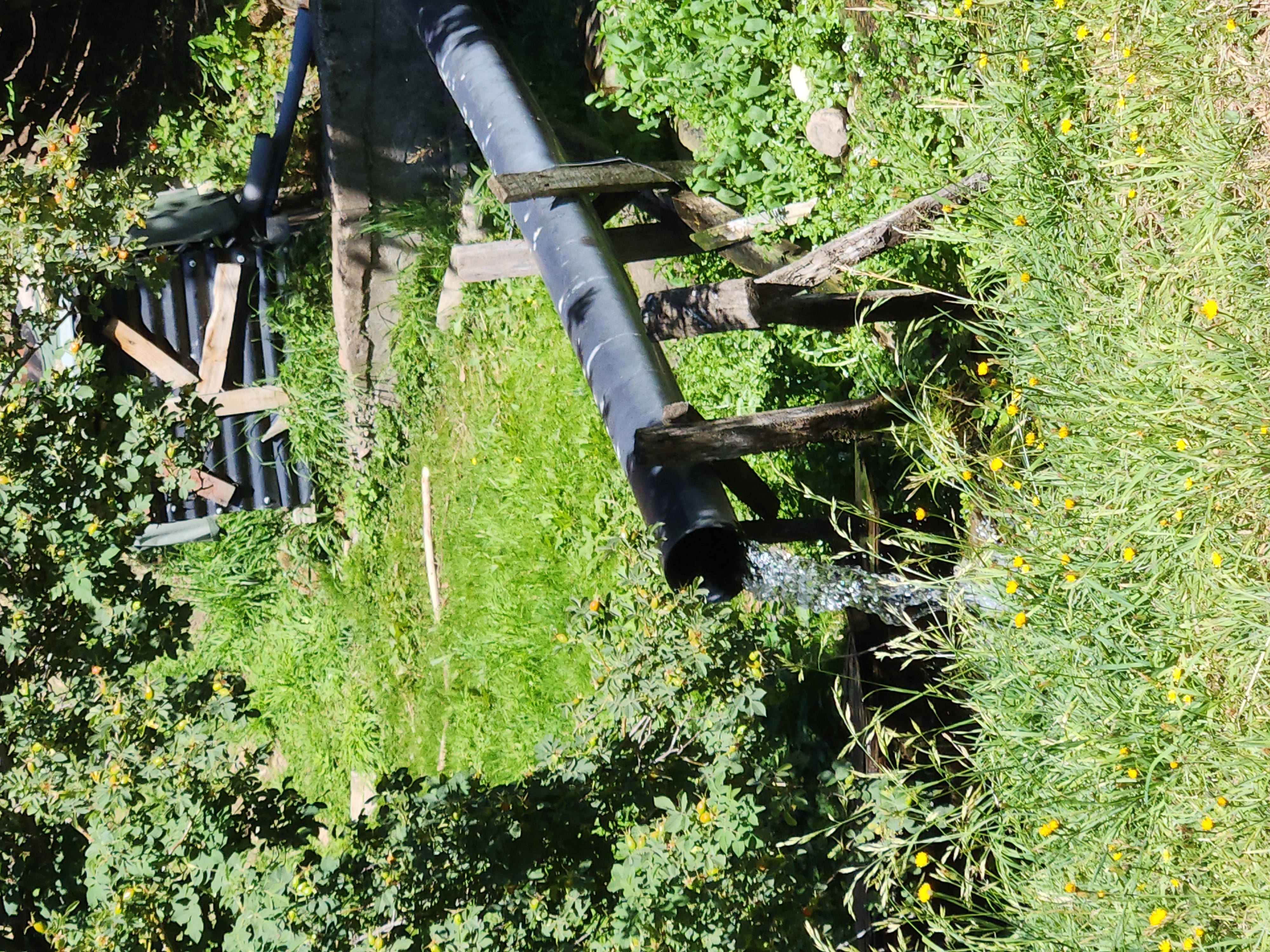 View of the land's boundaries and river