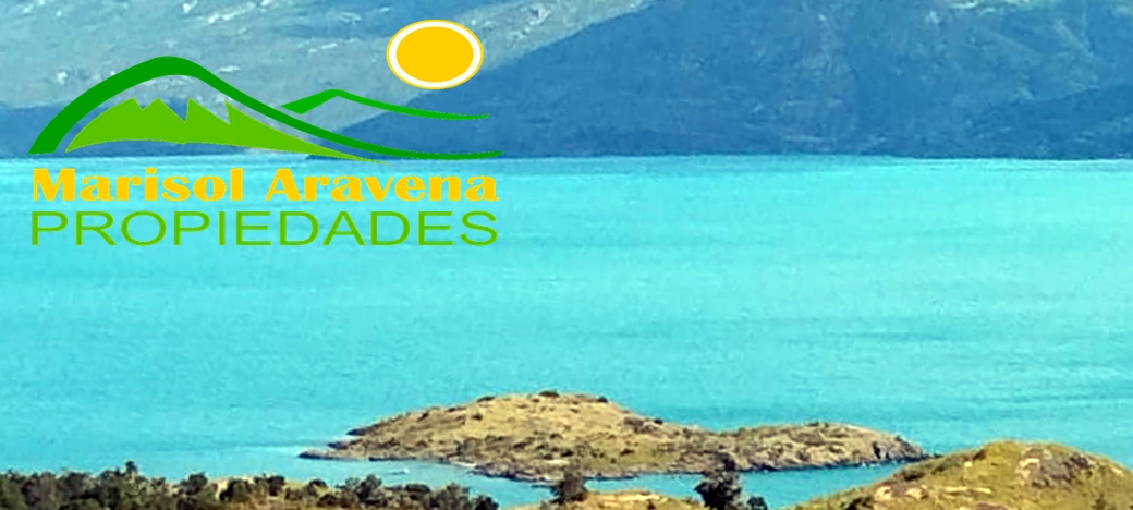 Scenic view from the land in Puerto Guadal