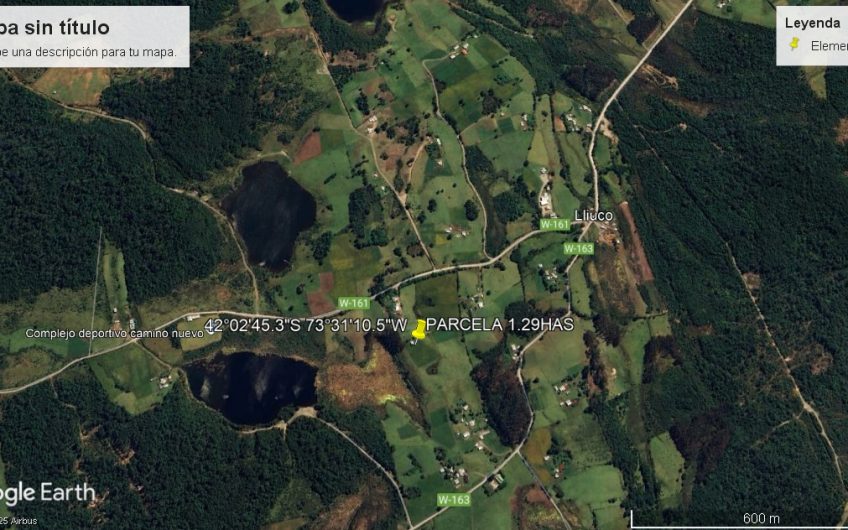  SE VENDE PARCELA DE 1,29 Hectárea. En La Provincia de Chiloé.