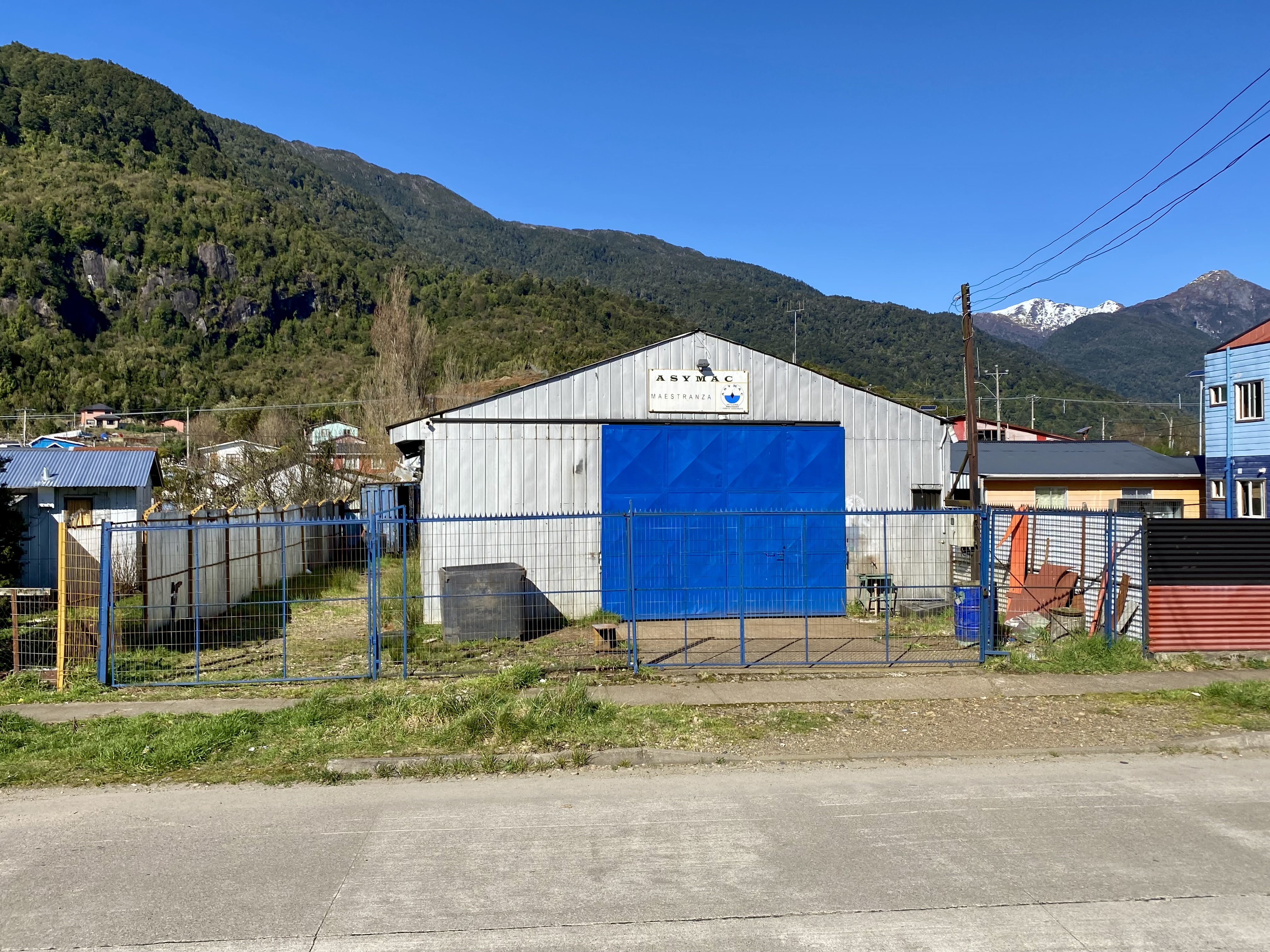 View of the warehouse showcasing its size and structure.