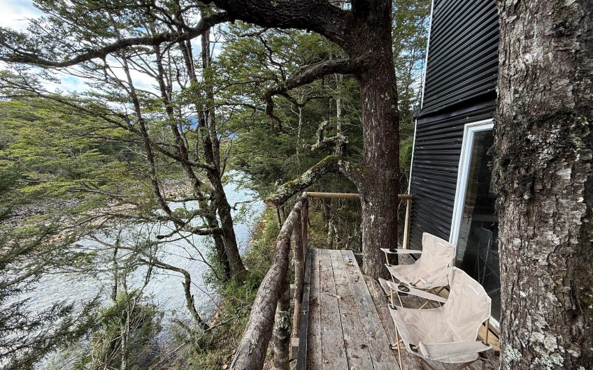 🏔 Se vende parcela de 2,5 ha con cabaña a orillas del río cóndor 🏔