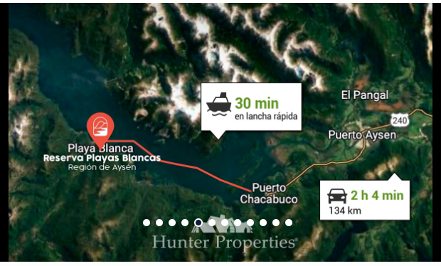 LOTE 2 HECTÁREAS EN RESERVA NATURAL – PUERTO CHACABUCO, PATAGONIA CHILENA